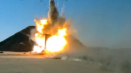 Краш-тест американской ядерной бомбы попал на видео