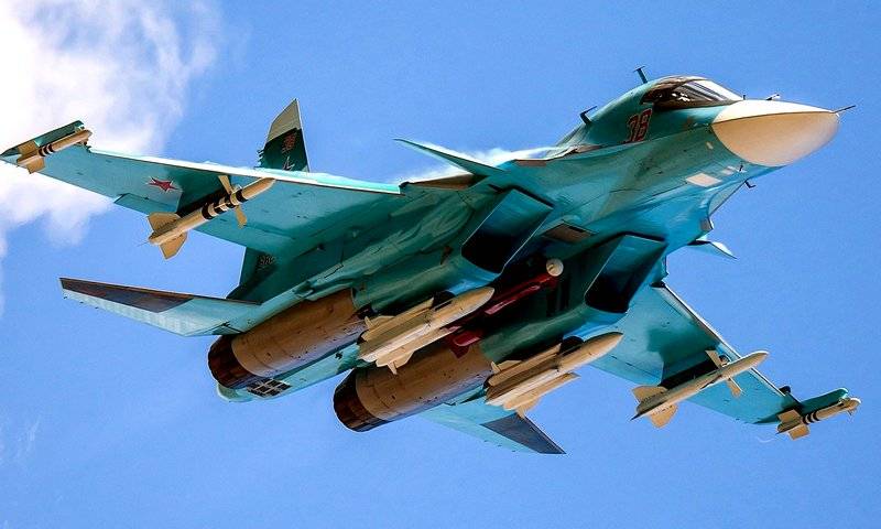 С Хмеймим взлетели Су-34 с противокорабельными ракетами Х-35У
