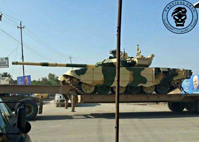 Новейшие Т-90СИ становятся символом бронетанковой мощи Ирака