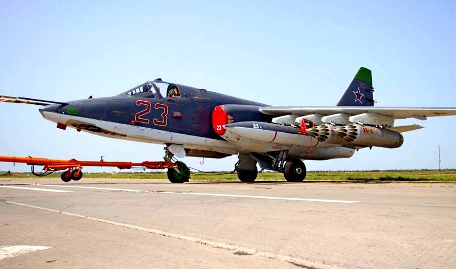 Новейший Су-25СМ3 впервые замечен в Сирии