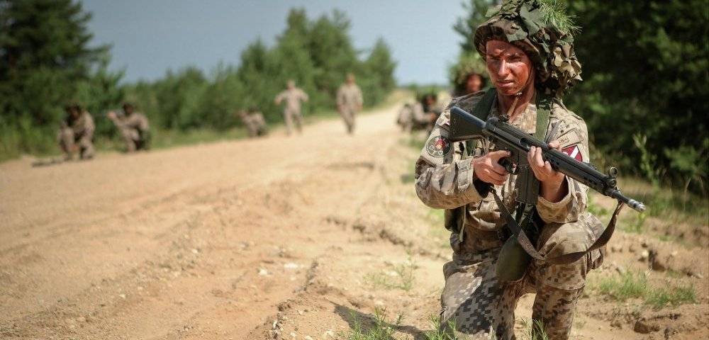 В Латвии и Эстонии стартовали крупнейшие за всю их историю военные учения