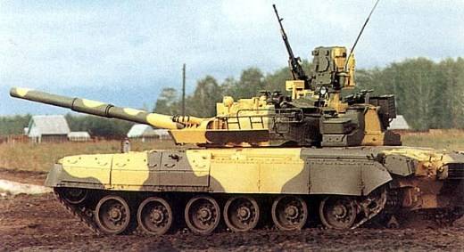 Русский танк Т-80У-М1 "Барс" опередил "Абрамс" на 20 лет