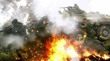 Сражения на Донбассе: партизаны подрывают танки и автомобили ВСУ