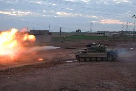 В Ираке замечен Т-72М1 с усиленной круговой защитой башни
