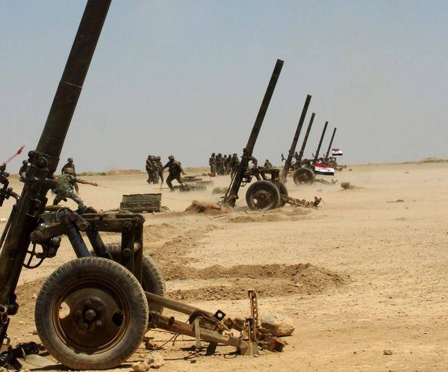 В Сирии сверхмощные минометы М-160 и М-240 доказали, что списывать их рано