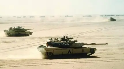 Последняя танковая битва 20-го века: M1 Abrams против Т-72