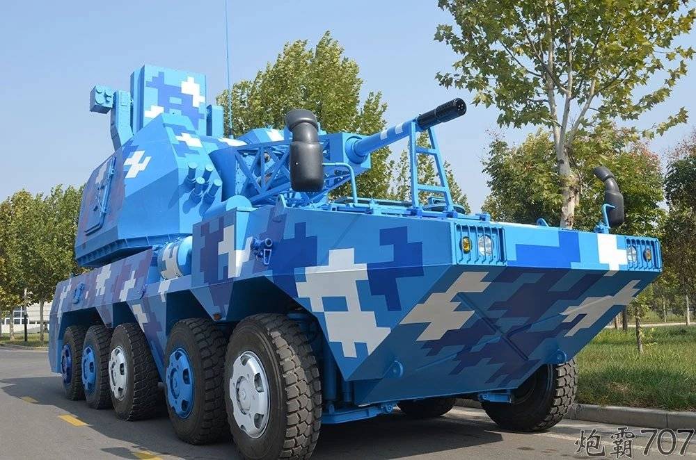 Облик китайского пятиосного артиллерийского монстра рассекречен