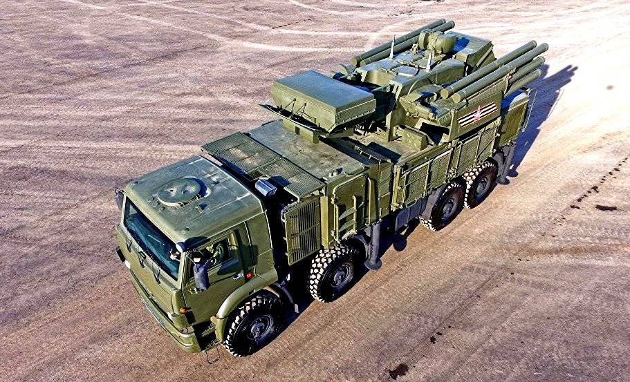 На американской базе разглядели комплексы «Панцирь-С»