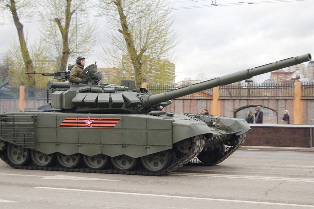 Новые танки Т-72Б3 продолжают поступать на вооружение Российской армии