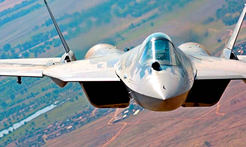Момент разрушения крыла новейшего истребителя Су-57 попал на видео