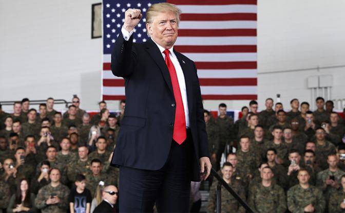 Дональд Трамп: Мне досталась в наследство «бумажная армия»