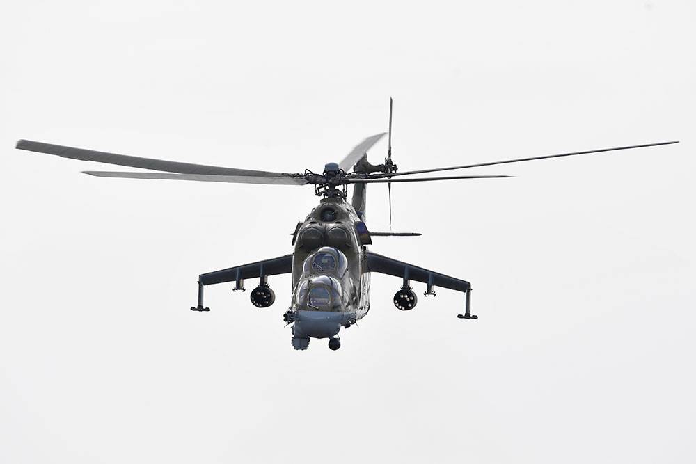 Российские "летающие танки" Ми-35М передали Пакистану