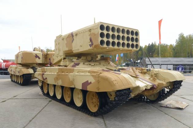 Смертоносный и эффективный: ТОС-1А "Солнцепек" отмечает юбилей