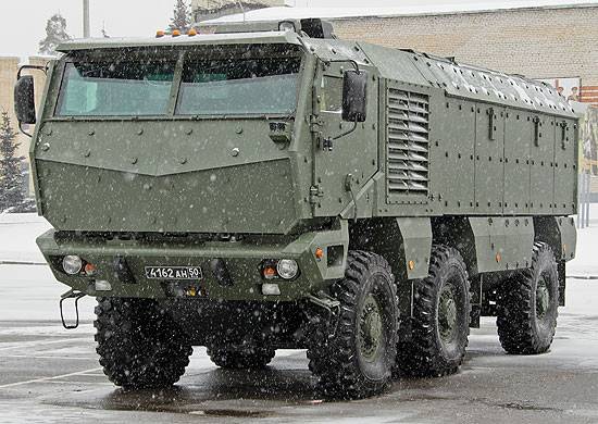 Какие образцы автотехники поступят в сухопутные войска в 2019 году