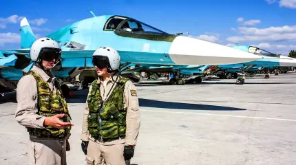 Почему столкнулись два Су-34