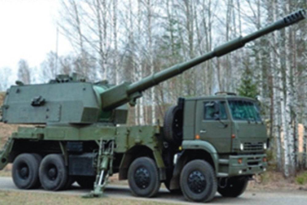 Новое фото колесной самоходки "Коалиция-СВ-КШ" появилось в Сети