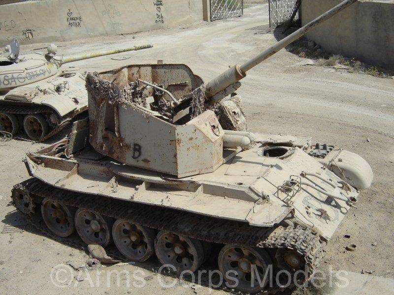 Бронетанковые опыты: серия необычных САУ была создана на базе Т-55 в Ираке