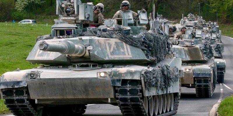 Польские солдаты в роли «пушечного мяса» на американской технике