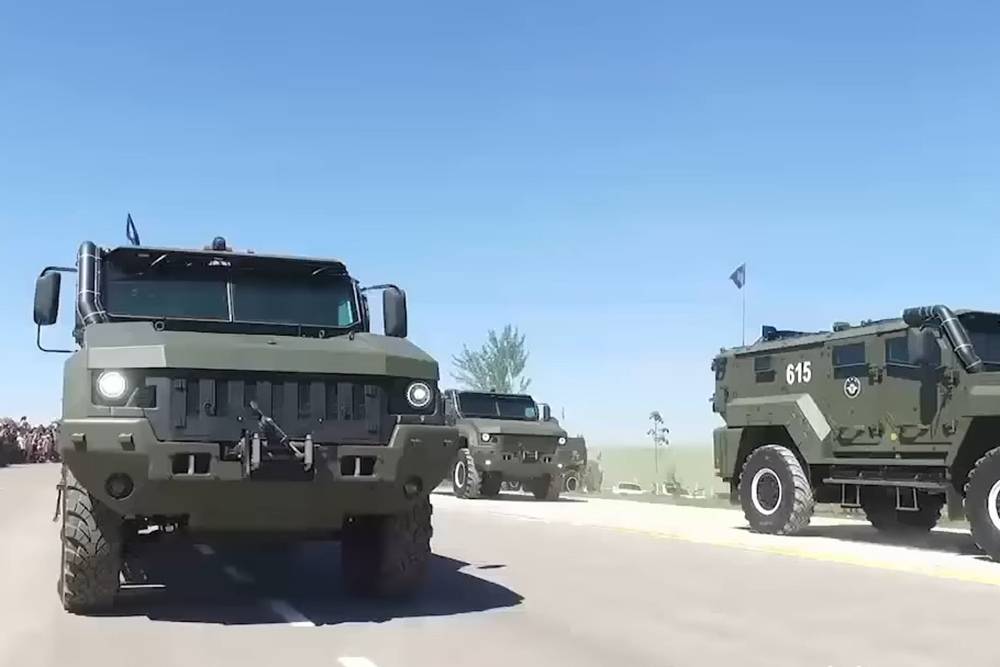 Российские "Тайфун-К" потеснили броневики из США в Узбекистане