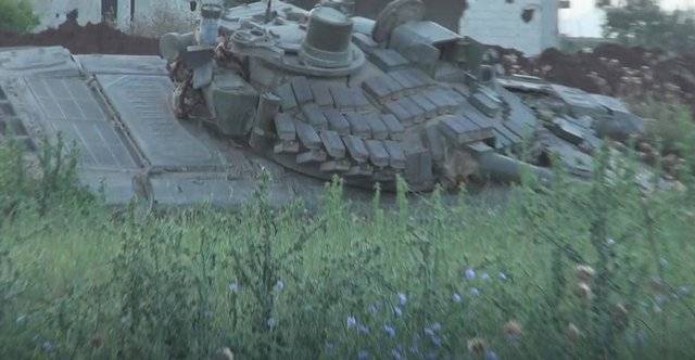 В Сирии потерян редкий и очень ценный Т-72, по прицелам превосходящий Т-90А