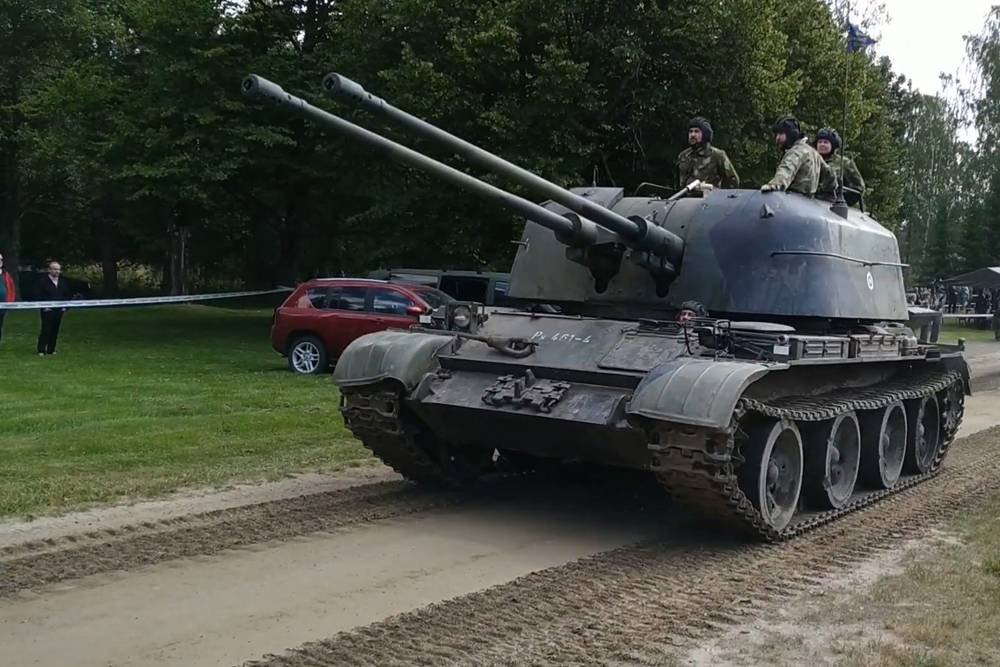 "Адская молотилка" ЗСУ-57-2 замечена в Финляндии