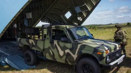 Смертоносными "Подносами" вооружили специальные джипы ВДВ "Нива" 4х4