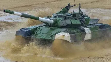 80 и 82 км/ч – новые рекорды команды России на "Танковом биатлоне"