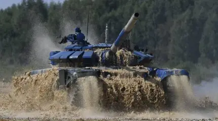 Новый рекорд: российский Т-72Б3М разогнался до 84 км/ч