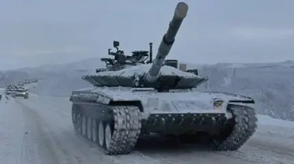26 радикально модернизированных Т-80БВМ поступили в бригаду Северного флота