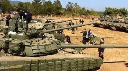 Российские танкисты будут впервые "воевать" на Т-72МС "Белый орел"