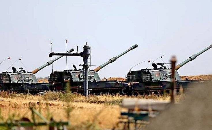 Турки прекратили огонь после вмешательства ВКС России