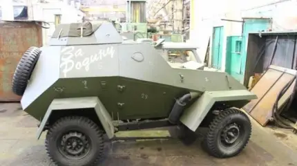 Изготовитель ТОС-1А и Т-80БВМ выпустит копию бронеавтомобиля БА-64