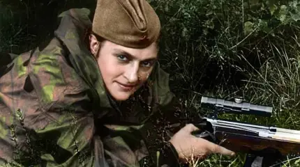 Воспоминания женщины-снайпера. Людмила Михайловна Павличенко