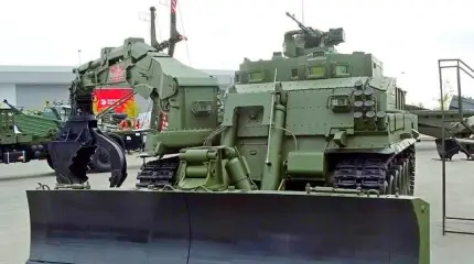 55-тонный "саперный танк" УБИМ на базе Т-90А превосходит зарубежные аналоги
