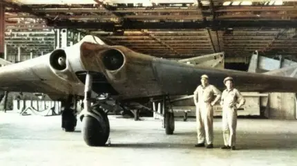 Horten Ho IX  (Gotha Go 229) - реактивный самолет "летающее крыло"