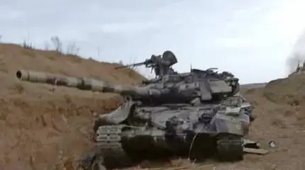 Армия Карабаха захватила первый азербайджанский Т-90С