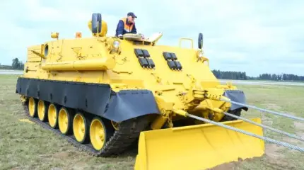 Омсктрансмаш на базе танка Т-80У изготовил ремонтно-эвакуационную машину