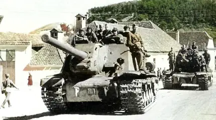 Боевое применение ИСУ-122