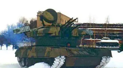 Жуткий украинский мутант из танка Т-80УД и ЗСУ-23-4 "Шилка"
