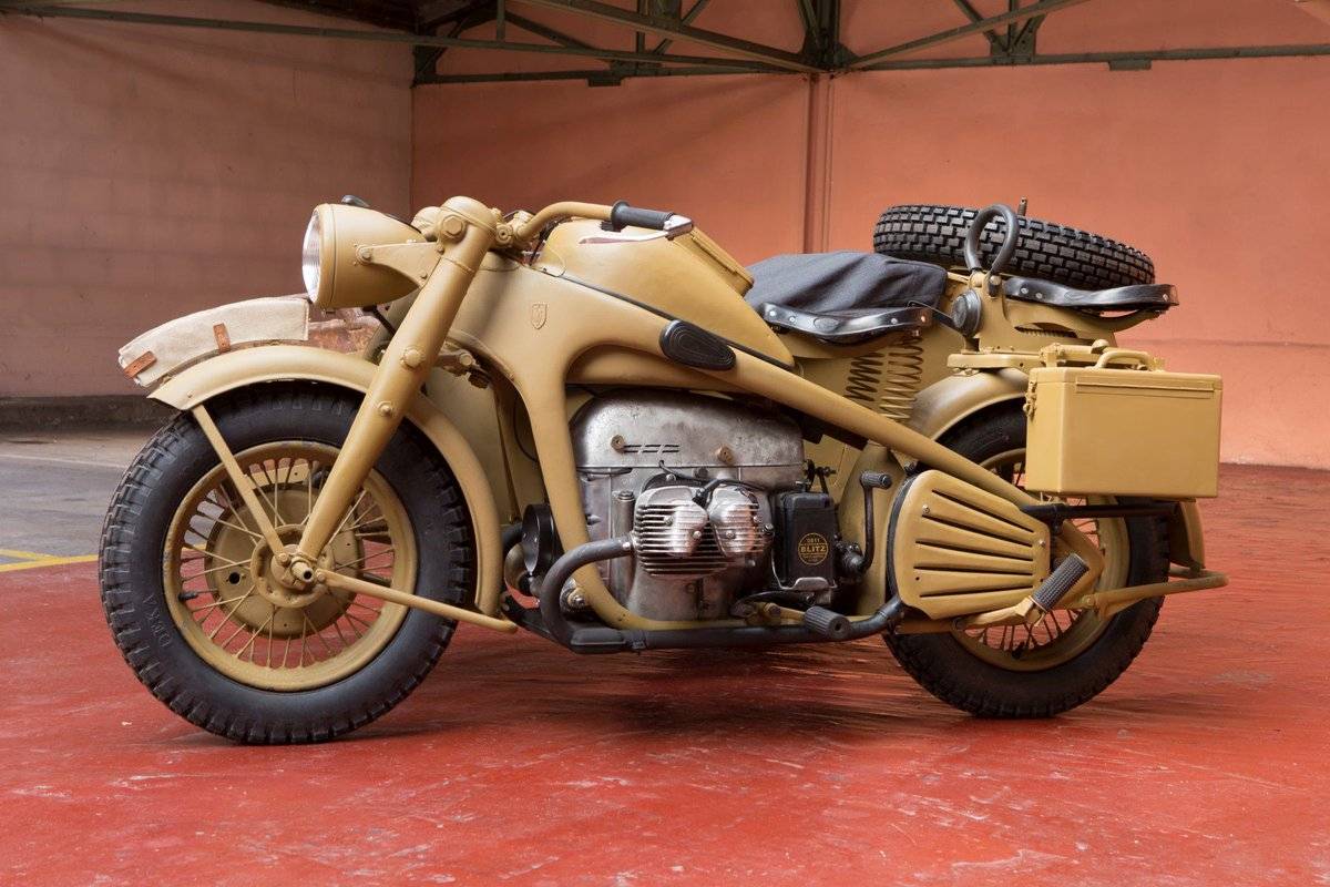 Zundapp KS750 - легендарный мотоцикл вермахта