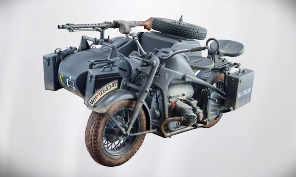 Zundapp KS750: самый популярный мотоцикл Вермахта