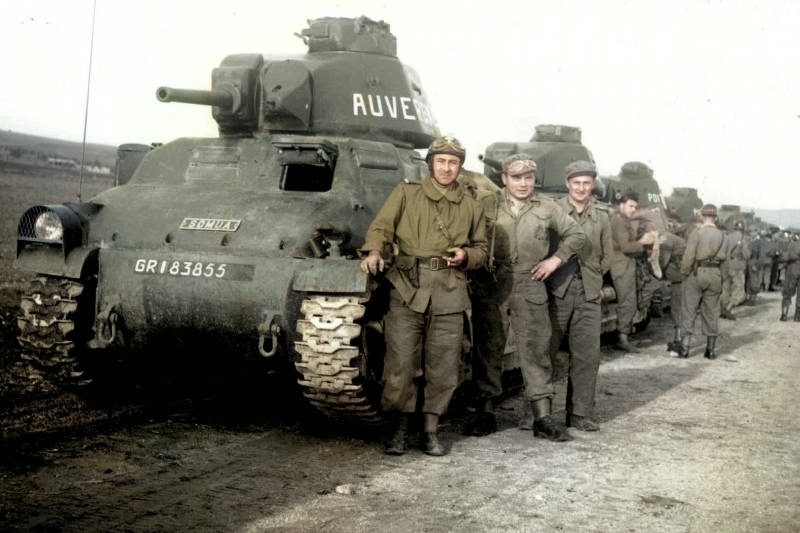 Самый удачный французский танк 30-х годов. Somua S35