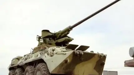 Колесный танк по-украински: БТР-80 пытались скрестить с "адской молотилкой"