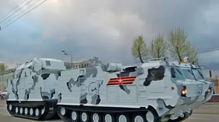 40 лет со дня выпуска первого двухзвенного транспортера "Витязь"