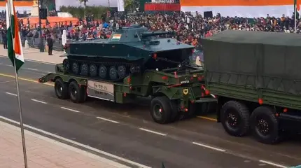 На параде в Индии отдали дань уважения танку ПТ-76