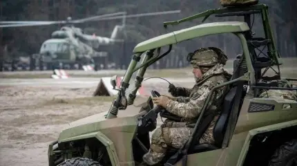 Украинская армия решила напугать российские танки багги с ПТУР "Стугна-П"