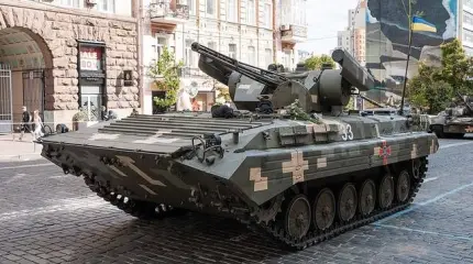 Новая "парадная" БМП-1ТС Украины стала металлоломом