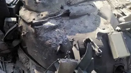 ВСУ бросили в бой старый Т-72 "Урал", но ему пробили башню в первом же бою
