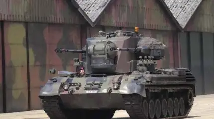 "Зенитные танки" "Гепард" будут уничтожены вертолетами Ка-52 и Ми-28Н