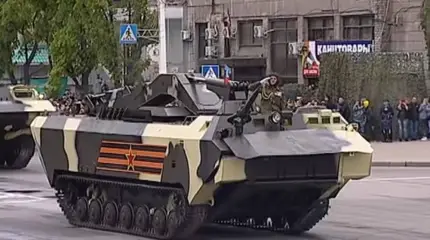 Аналог уникальной бронеамфибии "Держатель" пригодился бы армии России